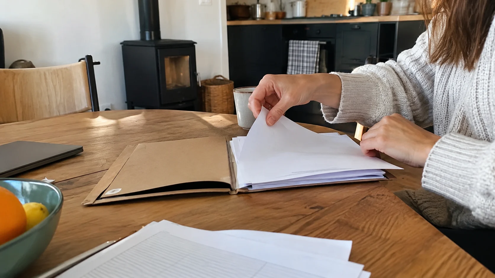 Classement des documents de ramonage